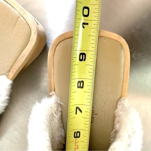 Vintage SKECHERS chunky platform mules 90s y2k clogs bratz fuzzy womens 9 - Picture 9 of 11